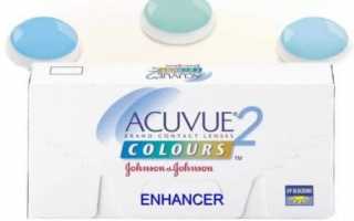 Цветные контактные линзы Acuvue 2 Colours  в Москве