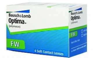 Контактные линзы Bausch Lomb Optima FW